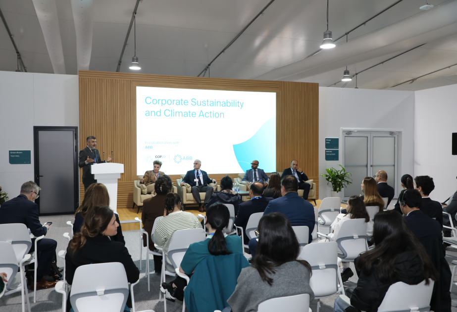 COP29 çərçivəsində “Korporativ dayanıqlılıq və iqlim fəaliyyəti” mövzusunda seminar təşkil edilib