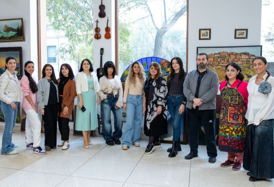 Азербайджанские художники провели воркшоп на тему «Изменение климата»