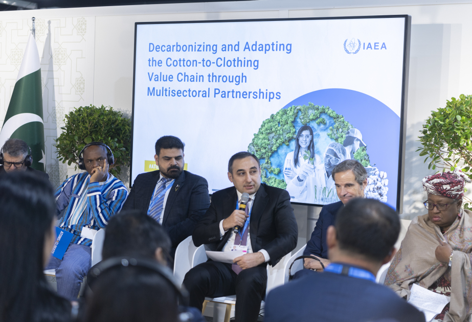 Baku hosts panel discussion on "Decarbonizing and adapting cotton-to-clothing value chain through multisectoral partnerships”