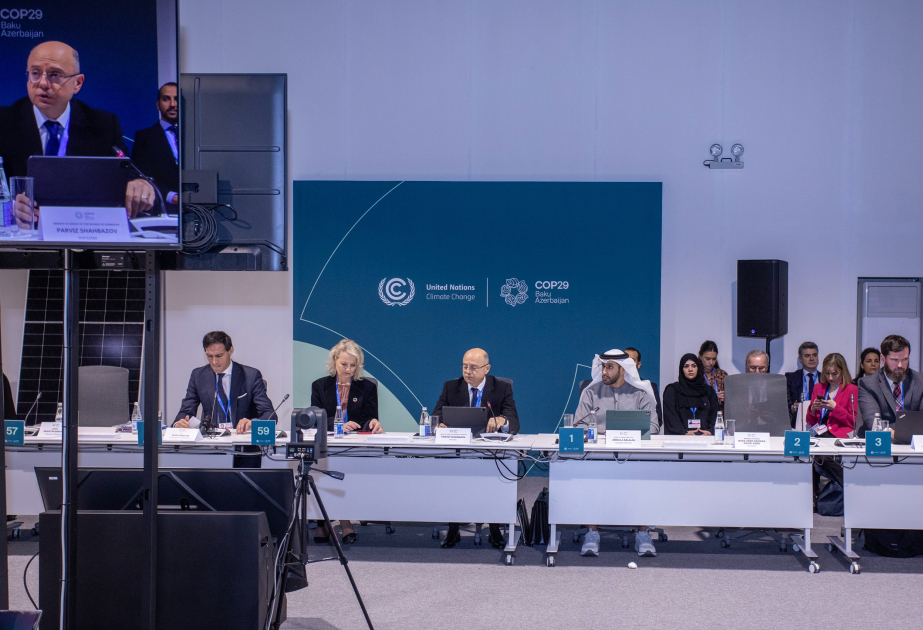 Diálogo Ministerial sobre el aumento de la inversión para triplicar las energías renovables y duplicar la eficiencia energética celebrado en la COP29