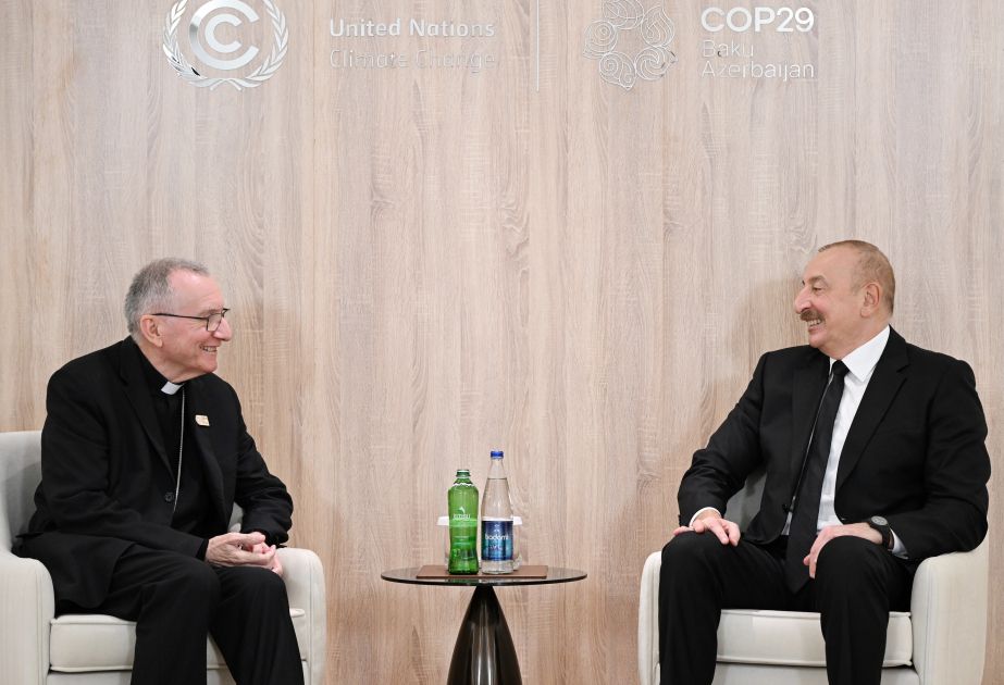 President Ilham Aliyev met with Secretary of State of the Holy See VIDEO