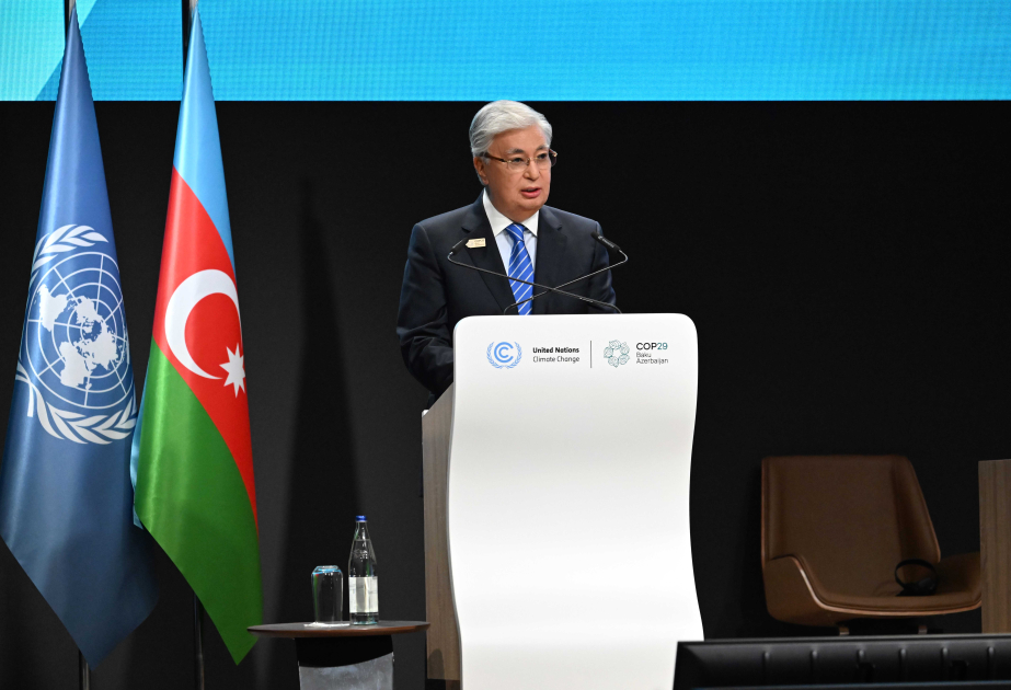 Qazaxıstan Prezidenti: Xəzər dənizi təhlükə altındadır