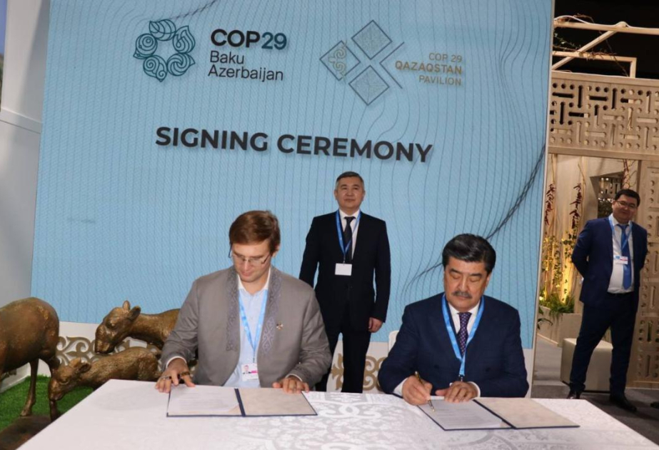 Firmado en la COP29 un Memorando sobre la preservación de los recursos naturales de Kazajistán