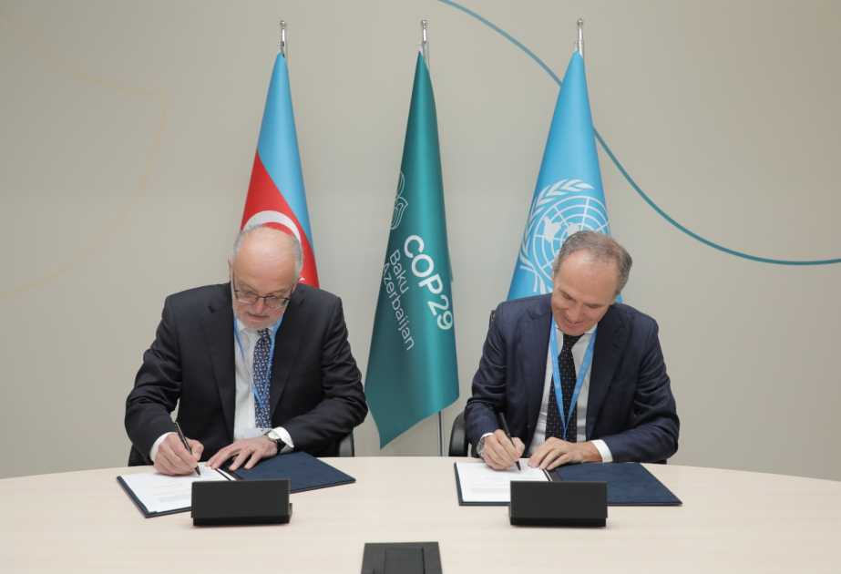 COP29 çərçivəsində SOCAR ilə “İtalgas” şirkəti arasında əməkdaşlığa dair Saziş imzalanıb