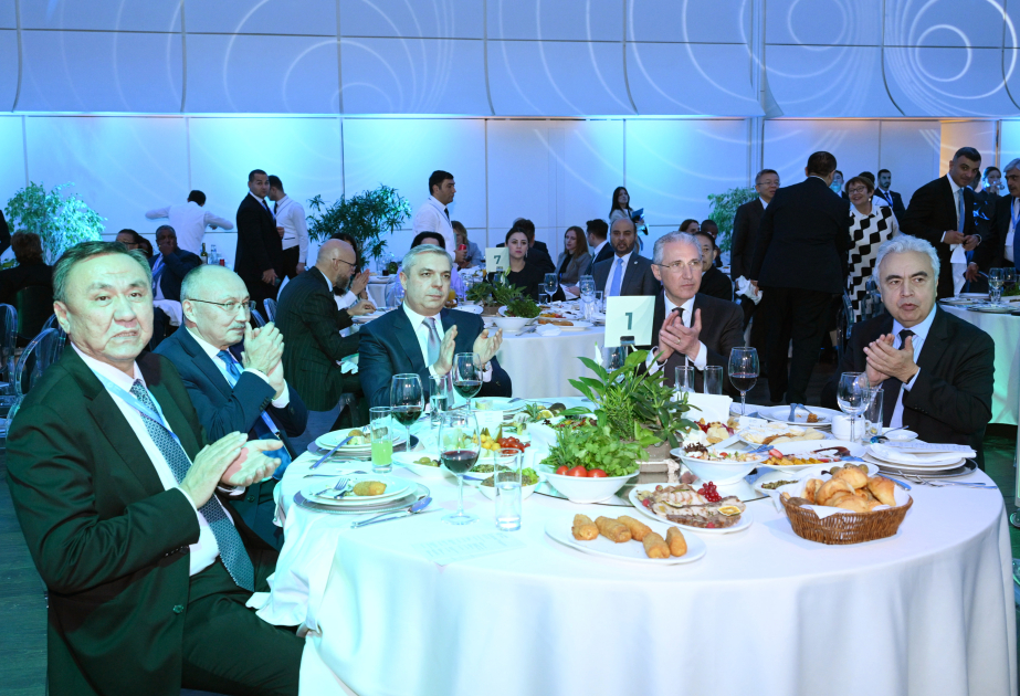 COP29 : Un banquet offert au Centre Heydar Aliyev en l’honneur des délégations participant à la cérémonie d'ouverture du Sommet des dirigeants mondiaux sur l'action climatique