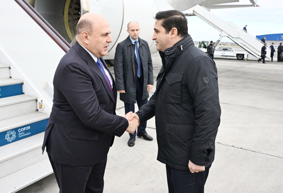 Russian Prime Minister arrives in Azerbaijan for COP29