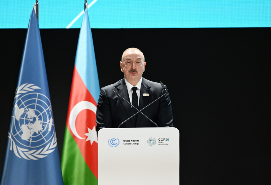 Presidente: “Abordar los desafíos que enfrentan estos países está en el centro de los esfuerzos de Azerbaiyán en la COP29”