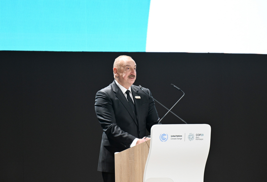 Ilham Aliyev : L’Azerbaïdjan continuera à soutenir les petits États insulaires à l’avenir