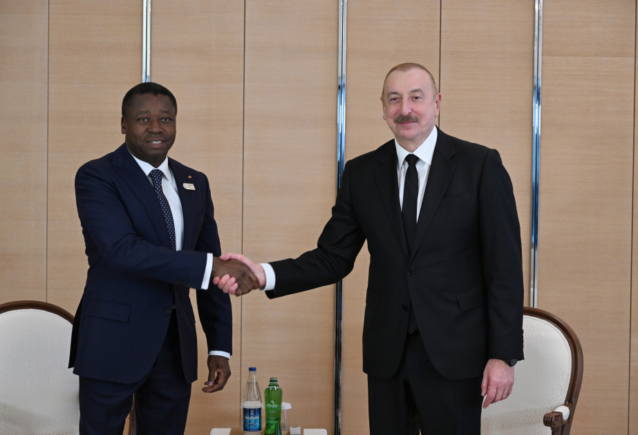 President of Azerbaijan Ilham Aliyev met with President of Togo VIDEO