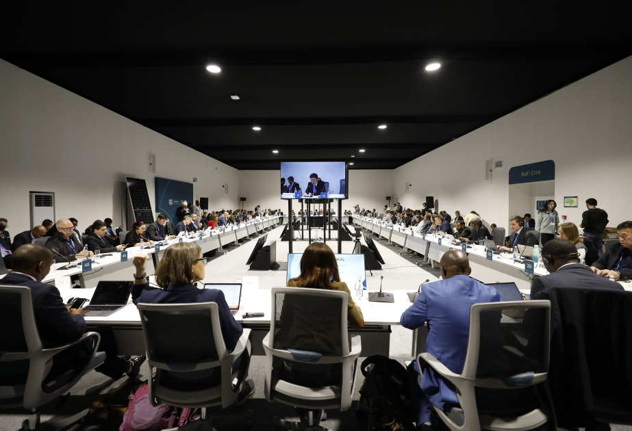 COP29 çərçivəsində “COP sədrlikləri Üçlüyünün yüksəksəviyyəli dialoqu: Ortaq rifahın gələcəyinə doğru Missiya 1,5 üçün Yol Xəritəmiz” adlı tədbir keçirilib VİDEO
