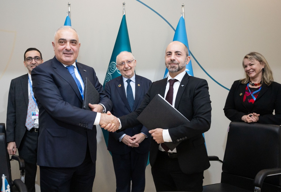 ®  COP29 çərçivəsində “Silk Way Alat Free Economic Zone” və ICAO arasında yaşıl hava limanı, karqo kəndinə dair strateji razılaşma imzalanıb