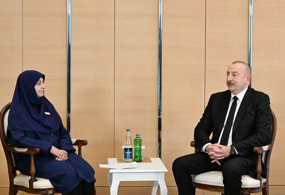 President of Azerbaijan Ilham Aliyev met with Vice President of Iran VIDEO