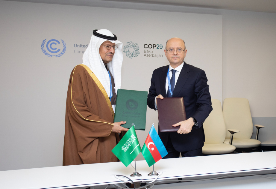 توقيع وثائق لتوسيع شراكة الطاقة الخضراء مع المملكة العربية السعودية