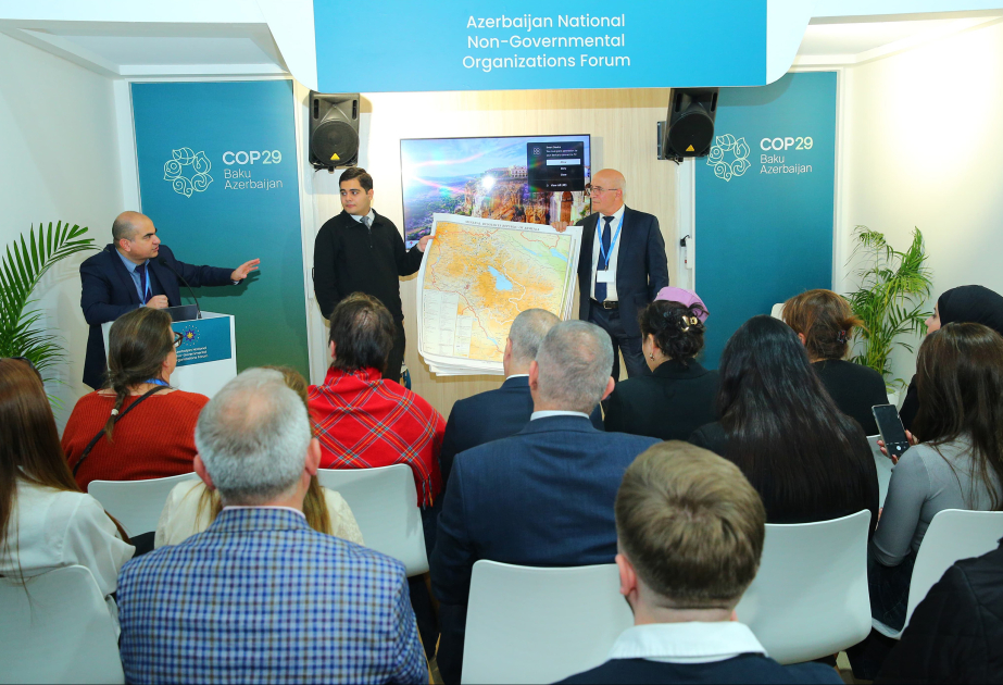 COP29 çərçivəsində Ermənistanın dağ-mədən fəaliyyətinin ekoloji fəsadlarına dair yan tədbir keçirilib