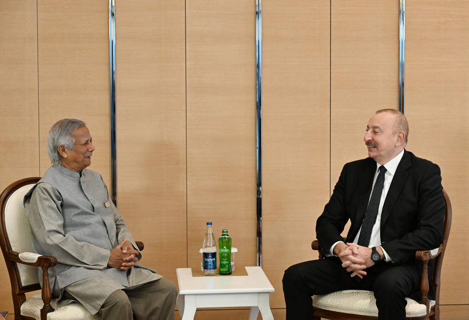 El Jefe de Estado de Azerbaiyán se reúne con el Asesor Jefe del Gobierno interino de Bangladés ACTUALIZADO