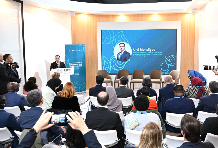 Baku hosts Ministerial Forum on Green Good Governance organized by ASAN Xidmet