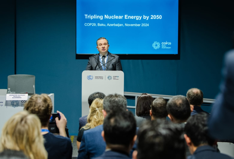 Nazir müavini: Azərbaycan nüvə enerjisi və innovativ nüvə texnologiyalarına maraq göstərir