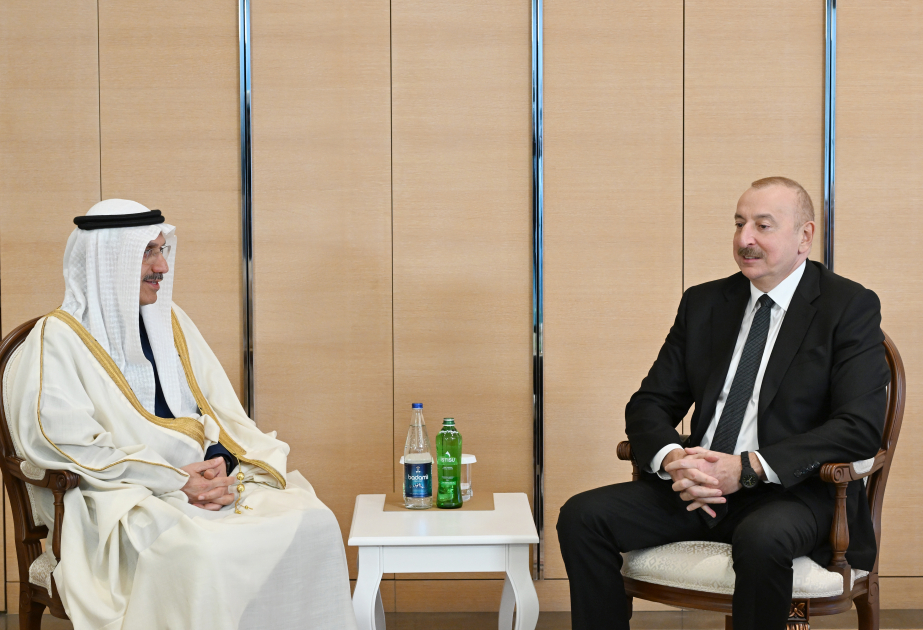 El Presidente de Azerbaiyán se reunió con el Presidente del Banco Islámico de Desarrollo ACTUALIZADO