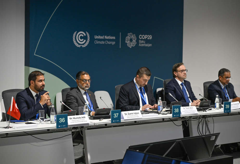COP29 çərçivəsində dünyada İslam maliyyələşməsi müzakirə olunub