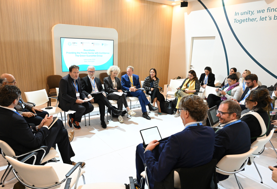 COP29 çərçivəsində “Özəl sektora güvənin təmin edilməsi” mövzusunda tədbir keçirilib