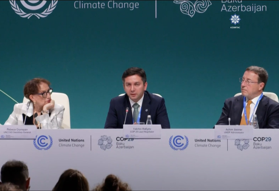 COP29 gündəlik mətbuat konfransında əldə edilmiş uğurlardan bəhs edilib VİDEO