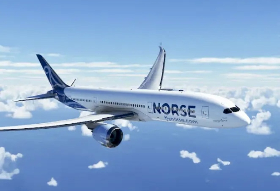 Norveç aviaşirkətinə məxsus təyyarə Bakıya eniş edib