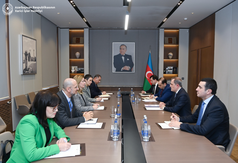 Canciller de Azerbaiyán se reunió con la Directora de la Oficina Regional del Programa de las Naciones Unidas para el Desarrollo (PNUD)