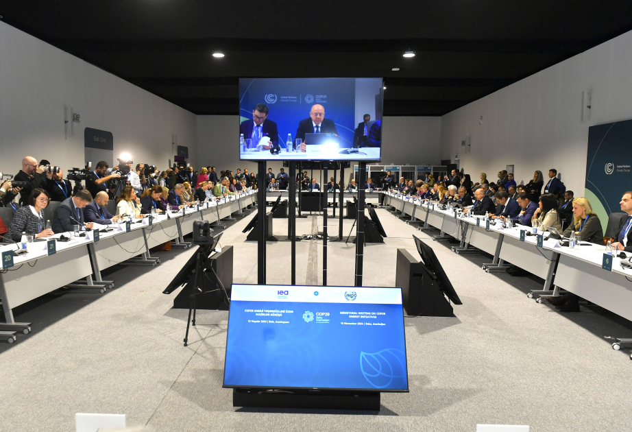 COP29 features Ministerial Meeting on Energy Initiatives