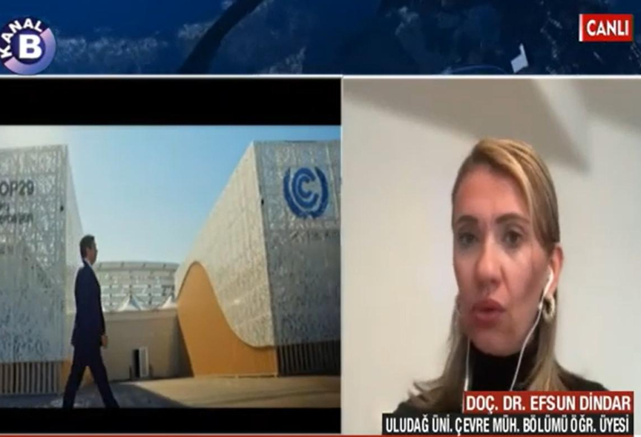 Türkiyəli ekspert: COP29-un məqsədləri iqlim böhranına qarşı fəaliyyətdə xüsusi əhəmiyyət daşıyır