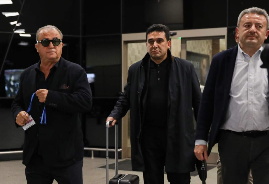 Famous Turkish manager Fatih Terim arrives in Azerbaijan