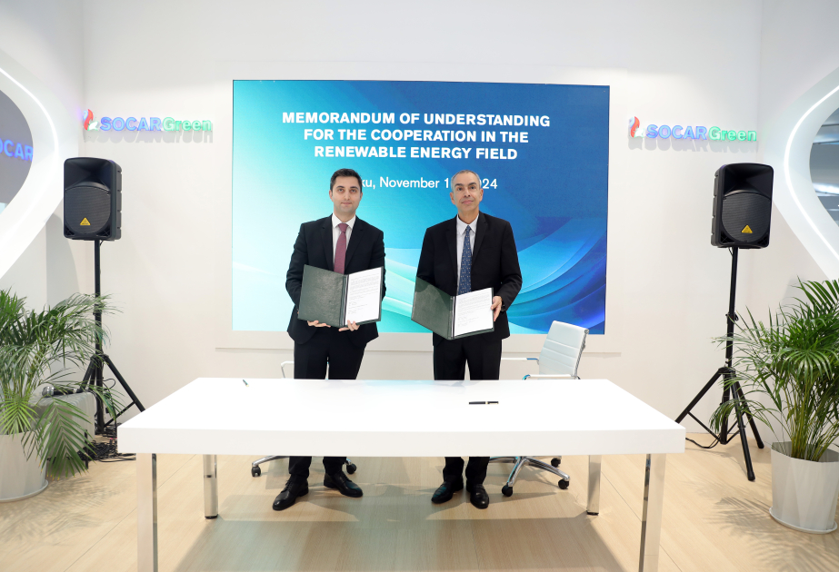 ®  “SOCAR Green” və “Holcim Azerbaijan” bərpaolunan enerji həllərini inkişaf etdirmək üçün Anlaşma Memorandumu imzalayıb