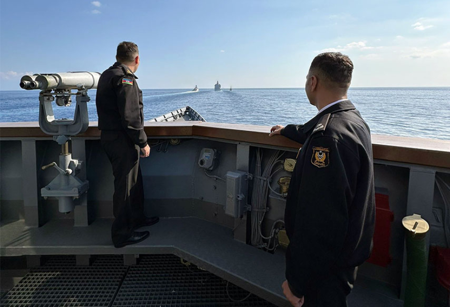 Azerbaijani servicemen participate in Blue Whale-2024 Exercise