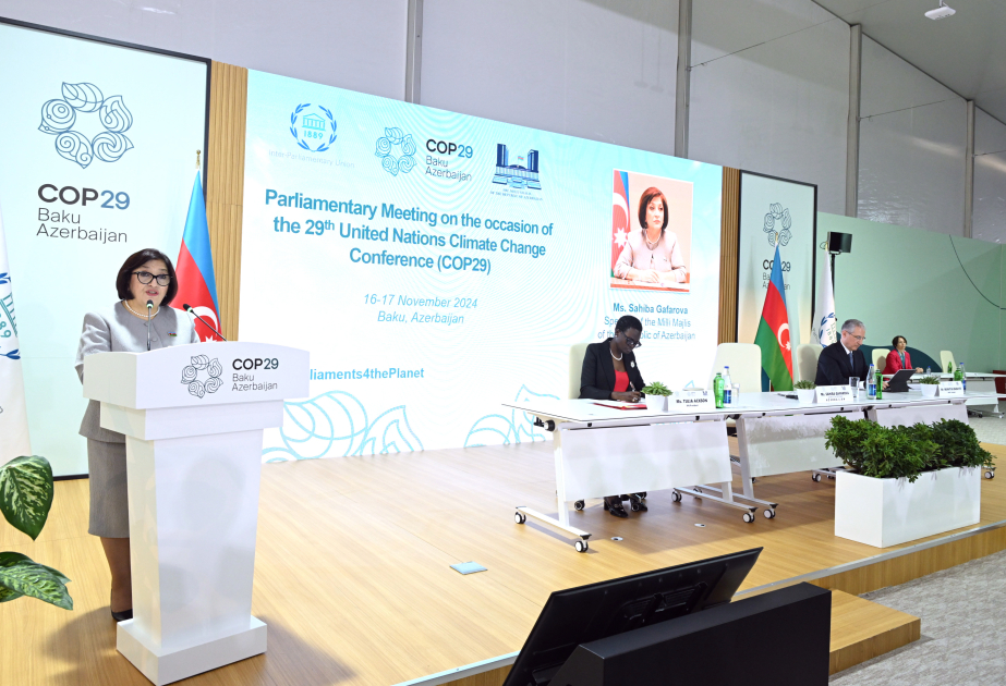 Bakıda COP29 çərçivəsində keçirilən Parlament Görüşünün ilk günü başa çatıb YENİLƏNİB VİDEO