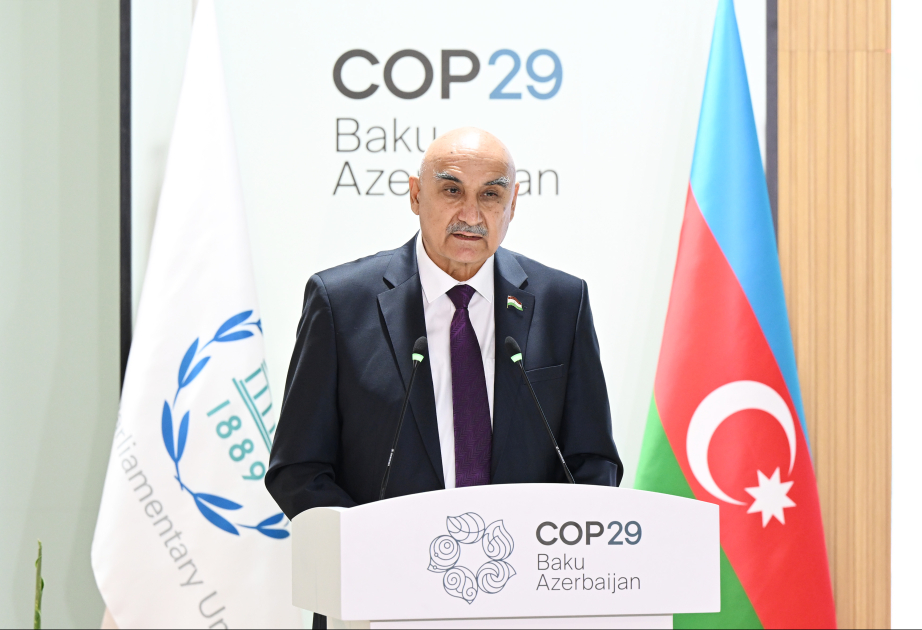 Tacikistan Nümayəndələr Palatasının sədri: COP29-da qəbul edilən qərarlar əməkdaşlıq mexanizminin qurulmasına kömək edəcək