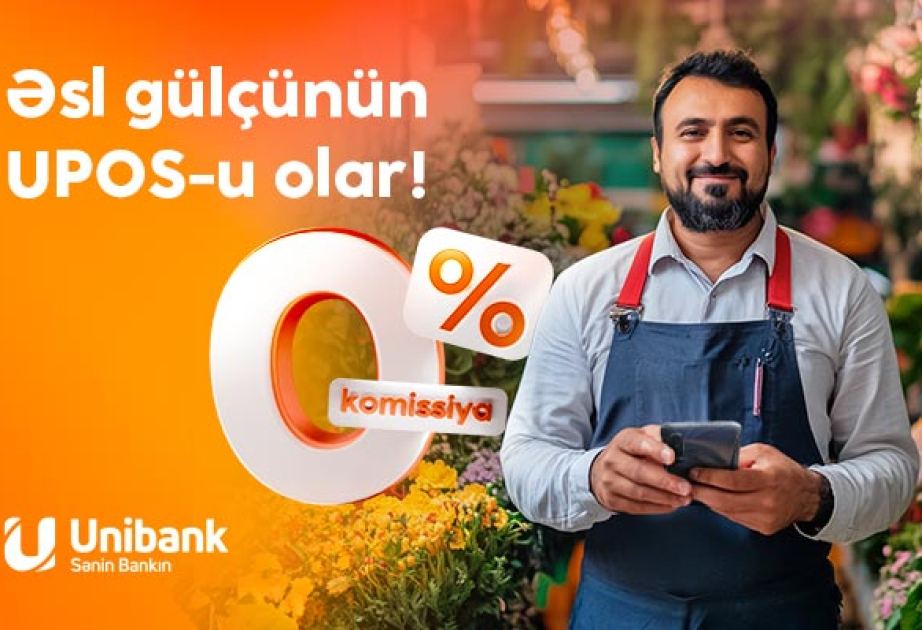 ®  “Unibank” biznes sahibləri üçün UPOS xidmətini pulsuz etdi