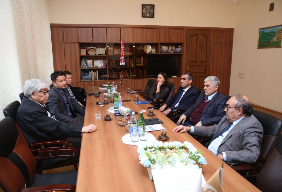 ADPU-da Qırğızıstan Beynəlxalq Universitetinin nümayəndə heyəti ilə görüş keçirilib