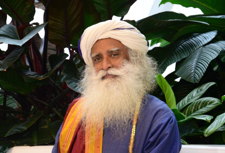 Gründer der Isha Foundation Sadhguru gratuliert Präsident Ilham Aliyev