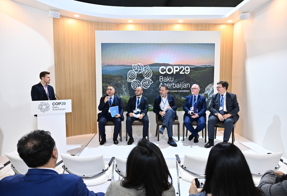 COP29-da “Mobil şəbəkələrdə “xalis sıfır” transformasiyası” mövzusunda sessiya keçirilib