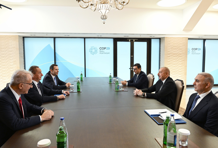 President Ilham Aliyev met with Presidents of International Canoe, Rowing, and Dragon Boat Federations VIDEO