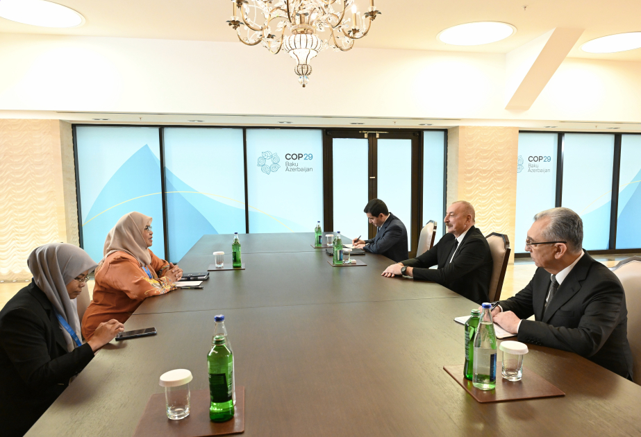 President Ilham Aliyev met with Kuala Lumpur Mayor VIDEO