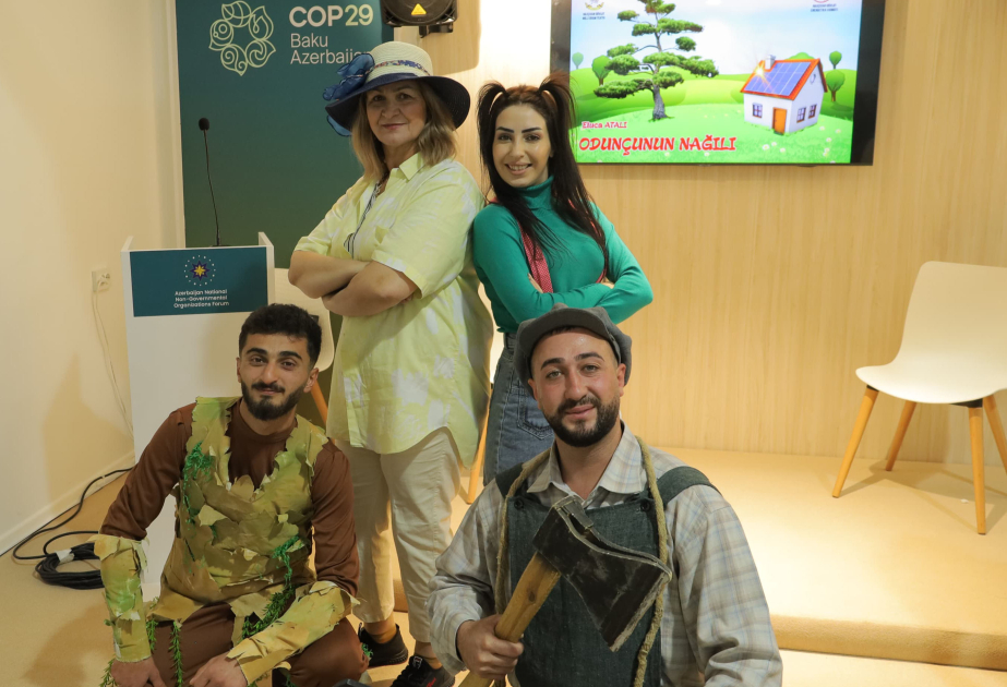 COP29-da yaşıl enerjidən bəhs edən tamaşa nümayiş olunub