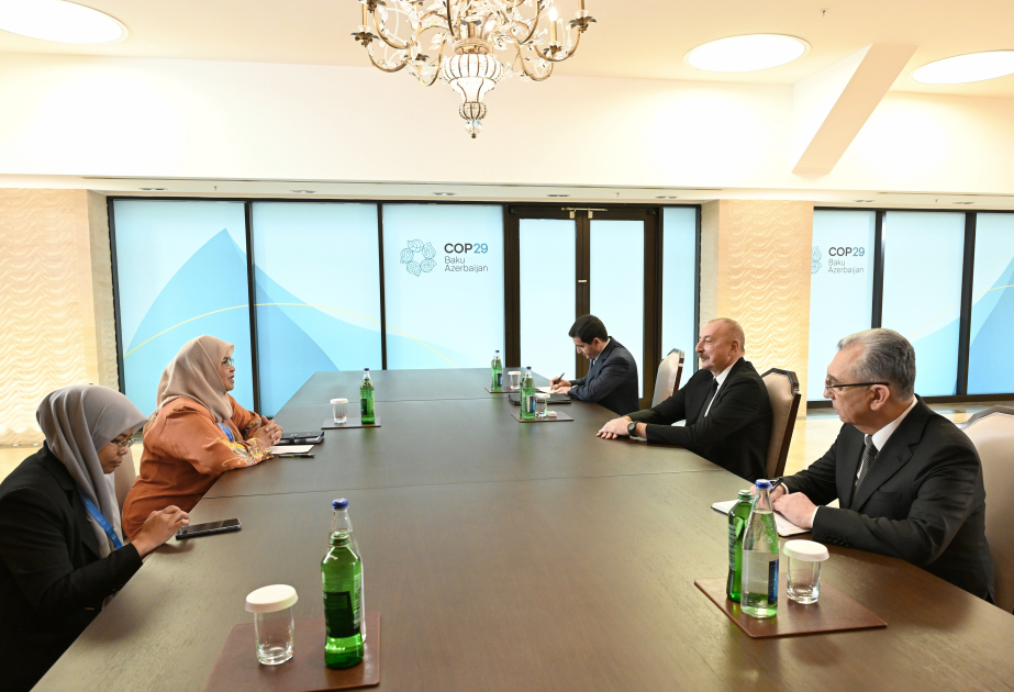 El Presidente Ilham Aliyev se reunió con la Alcaldesa de Kuala Lumpur ACTUALIZADO