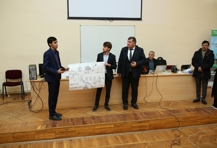 Gəncədə iqlim dəyişikliyinin təsirinin azaldılması ilə bağlı təlim keçirilib