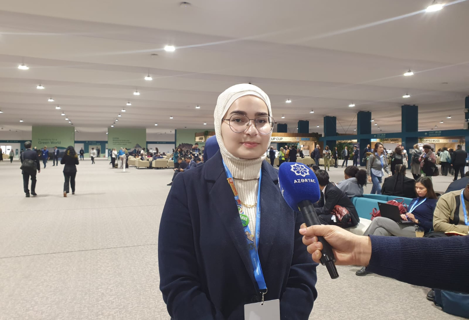 İordaniyalı tələbə: COP29-da yeni texnologiyalar və süni intellektdən istifadə yollarını öyrəndim VİDEO