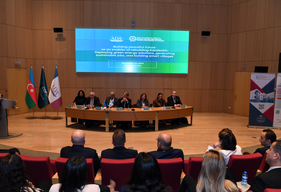 “Sülh və firavanlıq üçün ekoloji körpü” adlı forum təşkil edilib