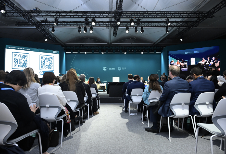 Une réunion de haut niveau sur l'Initiative de Bakou sur le développement humain pour la résilience climatique tenue dans le cadre de la COP29