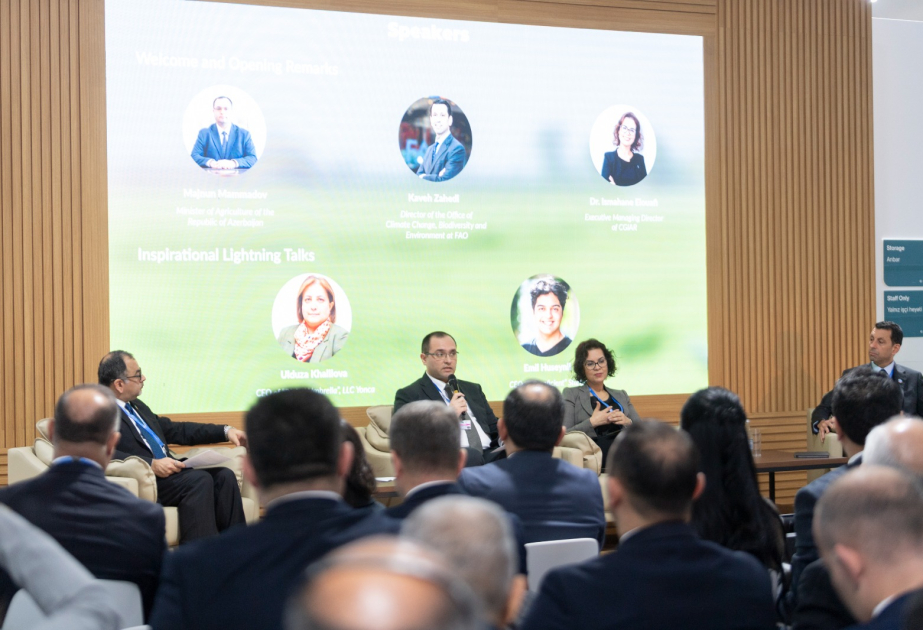 Bakıda "İnsan kapitalına investisiyaların davamlı kənd təsərrüfatı transformasiyasına təsiri” mövzusunda panel müzakirələr keçirilib