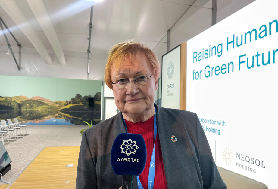 Finlandiyanın sabiq Prezidenti: Azərbaycanın COP29-a hazırlığı təqdirəlayiqdir