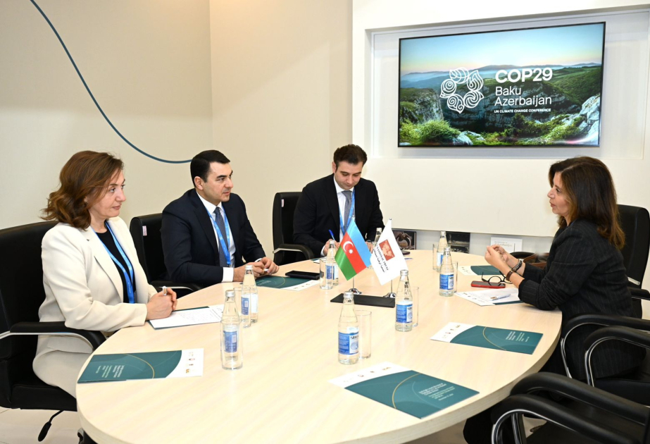 Azerbaijan’s Minister of Culture meets with Princess of Jordan on sidelines of COP29