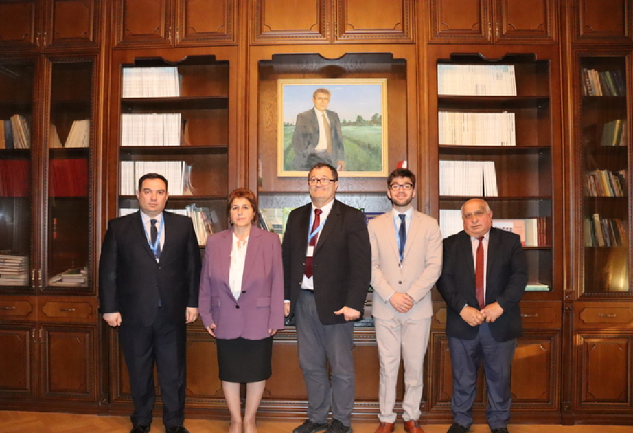 ICARDA-nın nümayəndələri Molekulyar Biologiya və Biotexnologiyalar İnstitutunda olublar